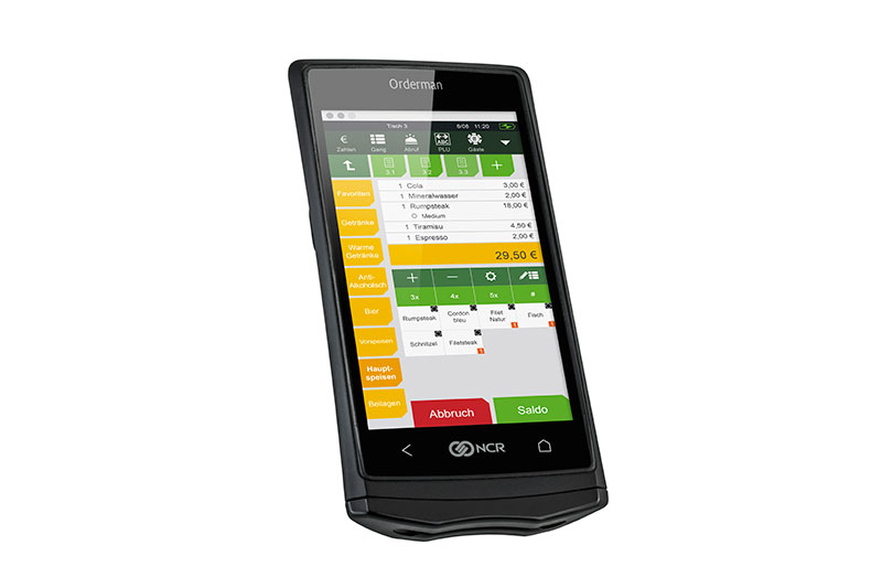 Handhelds und mobile Bezahlfunktion Geräte für Biergarten & Außengastronomie