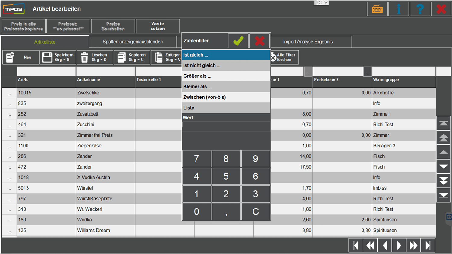 Kassen mit modernster Software für Gastronomie